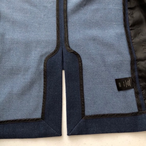 NWOT Adrienne Vittadini Blue Blazer Open Small - Picture 6 of 7